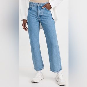 Anine Bing Light Blue Straight Leg Jeans